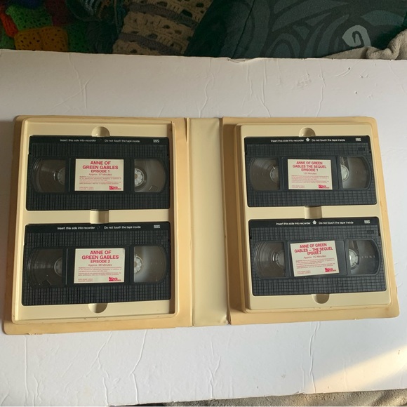Anne of Green Gables 4 VHS Video Pack Collection Complete Box Set - Picture 5 of 10